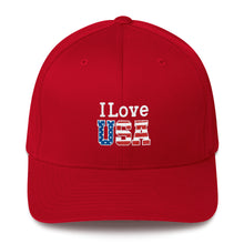 Load image into Gallery viewer, I LOVE USA Twill Cap