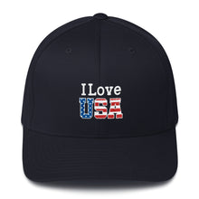 Load image into Gallery viewer, I LOVE USA Twill Cap