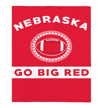 Load image into Gallery viewer, Nebraska Stadium Blanket 50 x 60