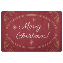 Load image into Gallery viewer, Doormat Merry Christmas Gold Design