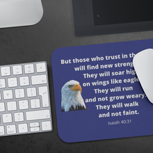 Load image into Gallery viewer, Mousepad Soar Like Eagles Isaiah 40:31