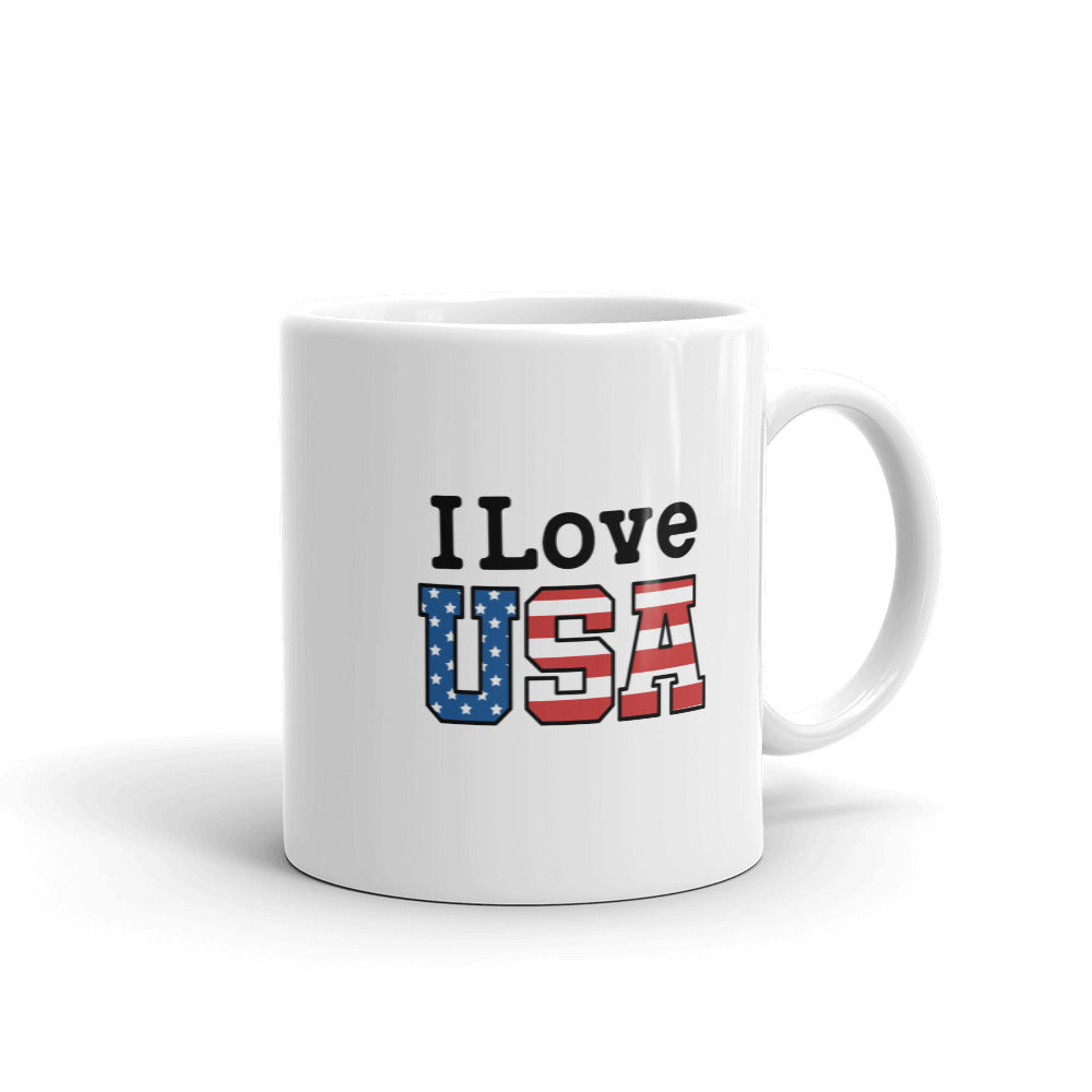 I Love USA Mug