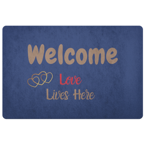 Love Lives Here   --  Welcome Mat  MOST Popular